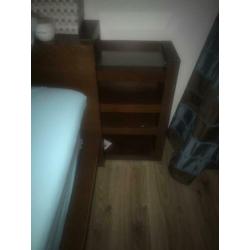 Malm ikea bedombouw met uitschuifkast 160x220