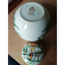 Antiek porselein Engelse Gemberpot Mason's ironstone