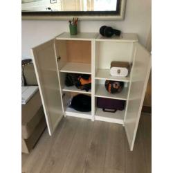 2x Ikea Billy Oxberg met deuren