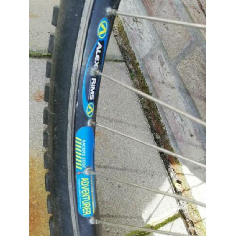 Set 26 inch wielen aluminium atb mountainbike mtb