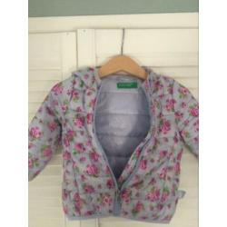 Benetton baby tussenjas 74