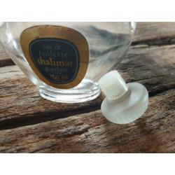 Vintage Guerlain Shalimar 250 ml flacon parfumfles leeg
