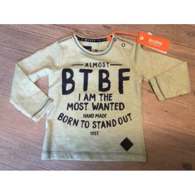 Nieuw pakket jongens merk longsleeve sweater BBL BTBF 86