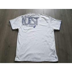 ANGELO LITRICO wit T-shirt met opdruk maat XL (KG228)