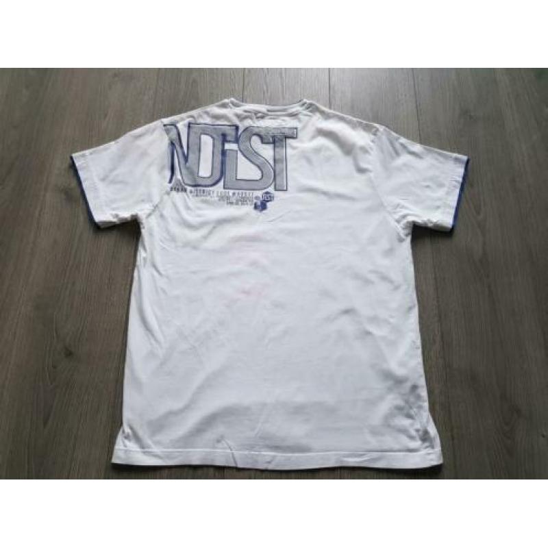 ANGELO LITRICO wit T-shirt met opdruk maat XL (KG228)
