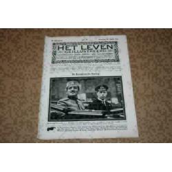 Oud magazine Het Leven - Oa over kreeftvisserij - 1916 !!