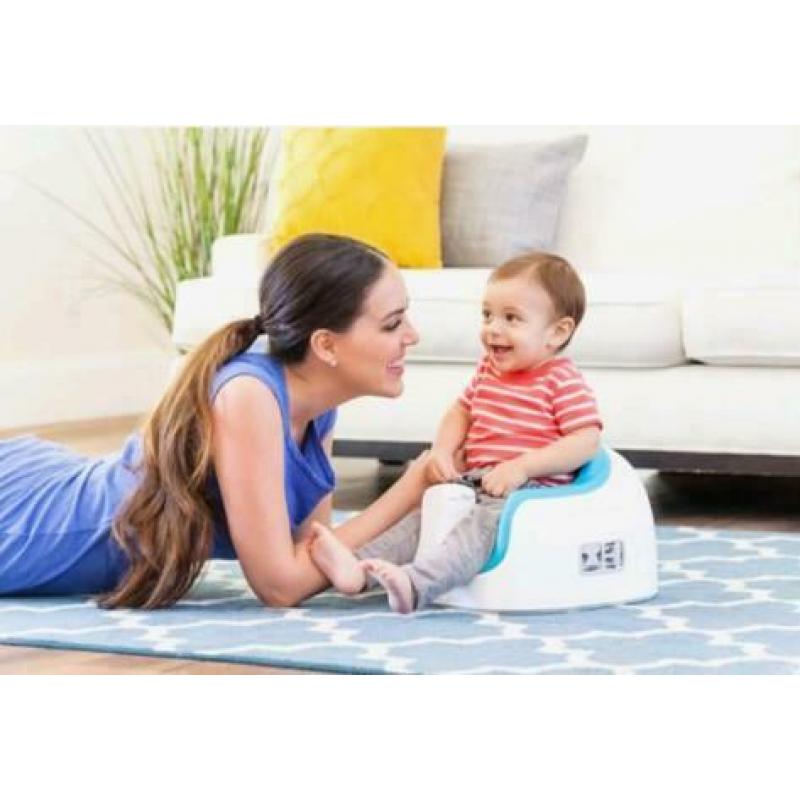 Bumbo multi seat kinderstoel blauw met dienblad