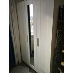 Brimnes Ikea kast 3 deurs wit