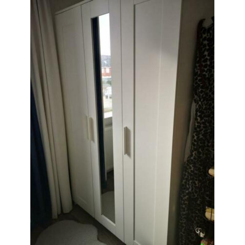 Brimnes Ikea kast 3 deurs wit