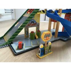 KidKraft Super Schans Raceset houten garage