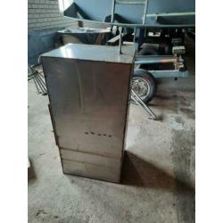 rvs boeg en zijreling/rvs watertank