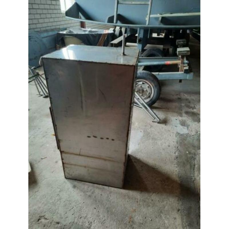 rvs boeg en zijreling/rvs watertank