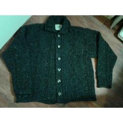 Vest Carreig Donn antraciet tweed S