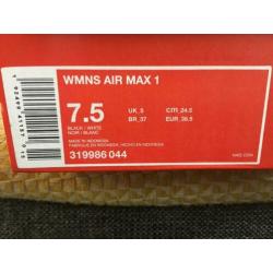 Nike air Max 1 black 38,5 38.5 ds