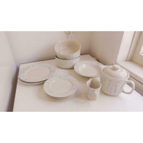Tulowice servies genuine porcelite Polen, 60-er jaren