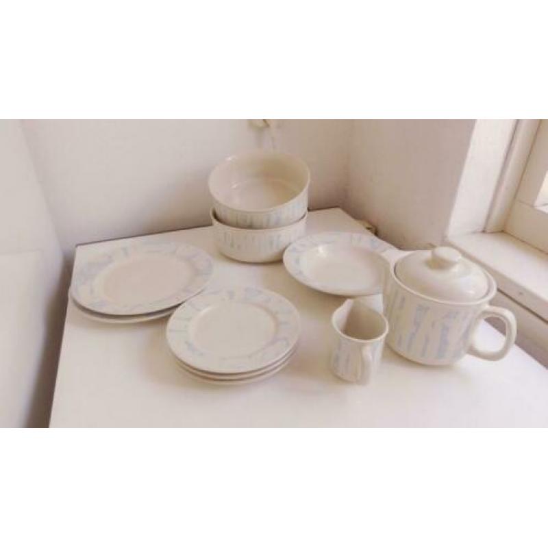 Tulowice servies genuine porcelite Polen, 60-er jaren