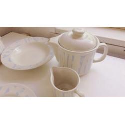 Tulowice servies genuine porcelite Polen, 60-er jaren