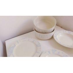 Tulowice servies genuine porcelite Polen, 60-er jaren