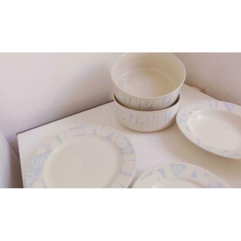 Tulowice servies genuine porcelite Polen, 60-er jaren