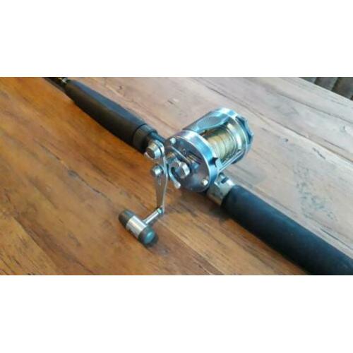 Meerval hengel ultimate met reel