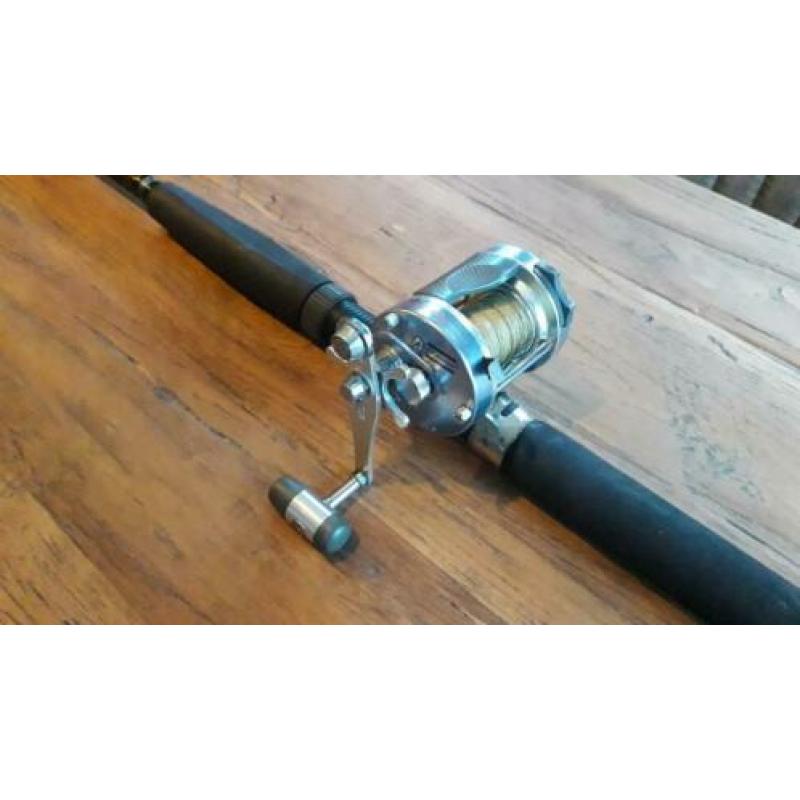 Meerval hengel ultimate met reel