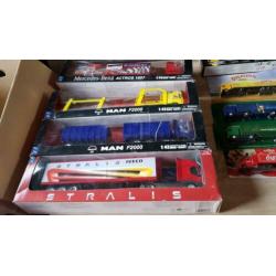 Drie dozen vol met vrachtauto