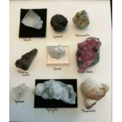 6 x set van mineralen, bijzondere, allerlei, prijs per set