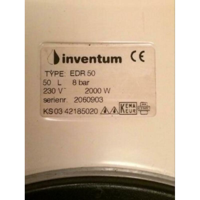 Boiler inventum 50 liter 8 bar