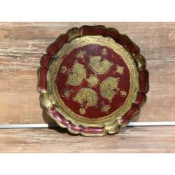 Vintage Italiaans dienblad brocante dienblad