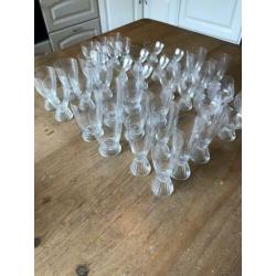 Glas servies kristal