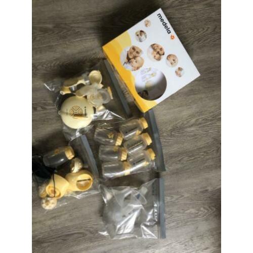 Medela Maxi Swing Borstkolf (dubbel) incl toebehoren