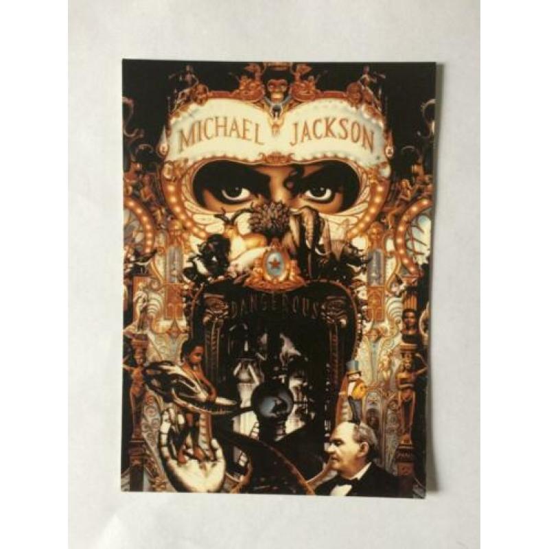 Michael jackson - 5 x 500 ansichtkaarten