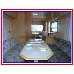 Adria Optima 470, ruime 4 pers. caravan, voortent, rondzit