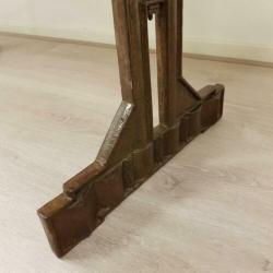 Industriële tafel, sidetable, ateliertafel, wandtafel, Frans