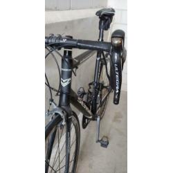 Sensa Modena LTD Ultegra racefiets - zwart, mt 61, incl helm