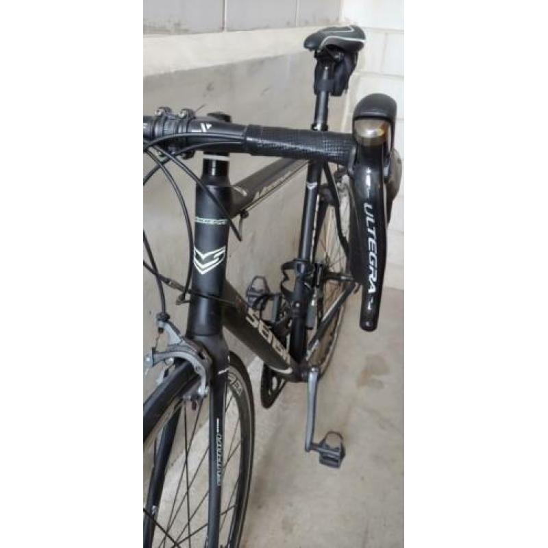 Sensa Modena LTD Ultegra racefiets - zwart, mt 61, incl helm