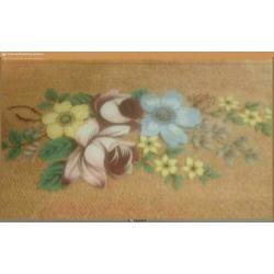?? VINTAGE GLASSCHAAL(34x15cm)BLOEMDECO