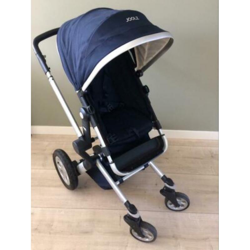 Joolz Day parrot blue/ antraciet (compleet)