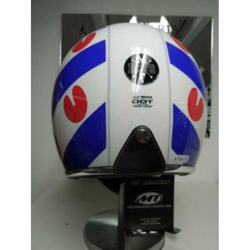Motorhelm brommerhelm friesland helm friese vlag s m l xl