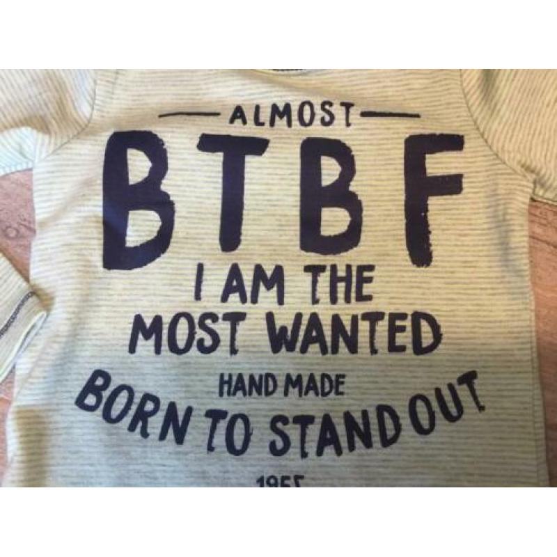 Nieuw pakket jongens merk longsleeve sweater BBL BTBF 86