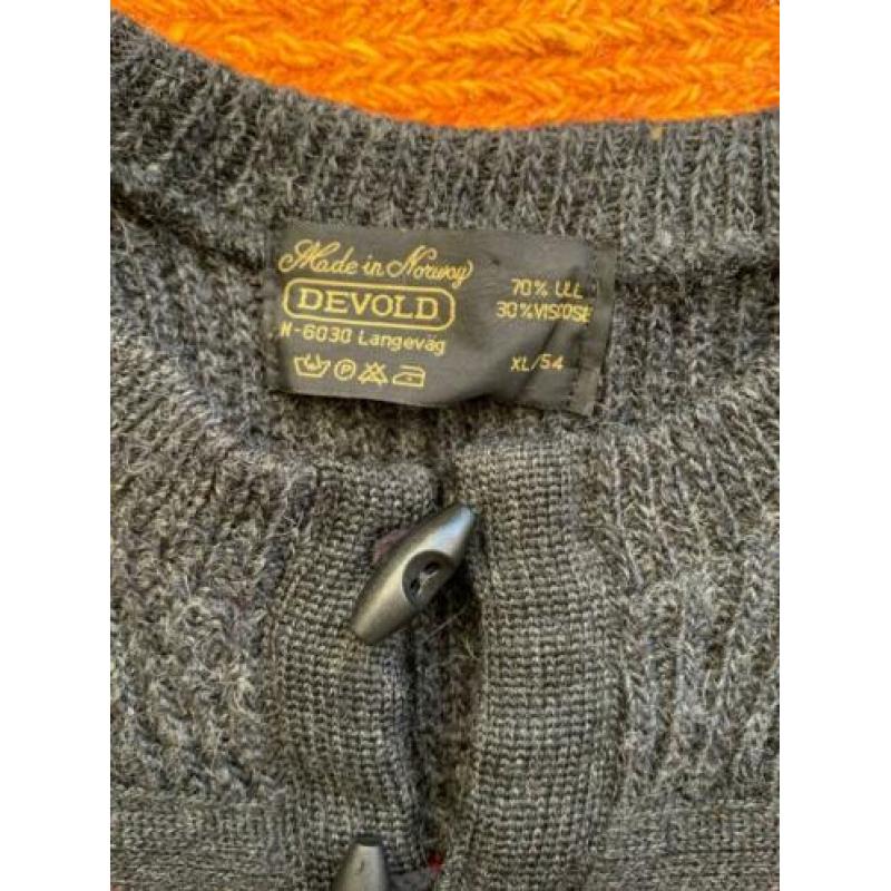 Devold wol trui XL / 54 wool sweater norse truien