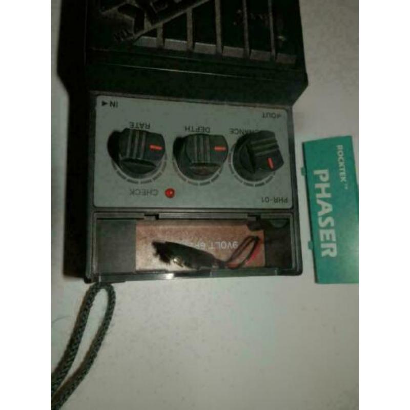 Rocktek Phaser PHR-01 voetpedaal effectpedaal gitaar