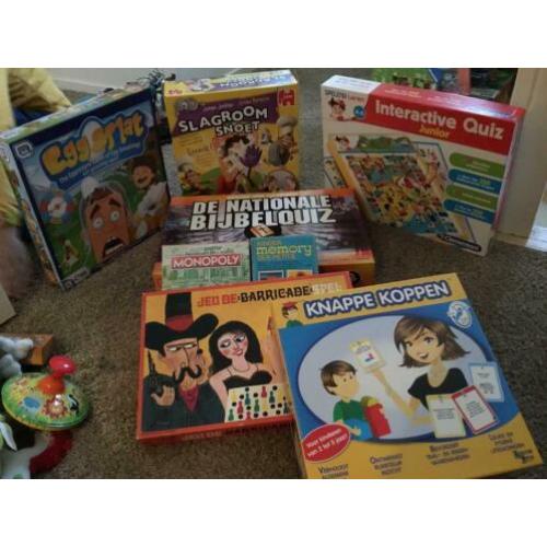 8 gezelschapsspellen