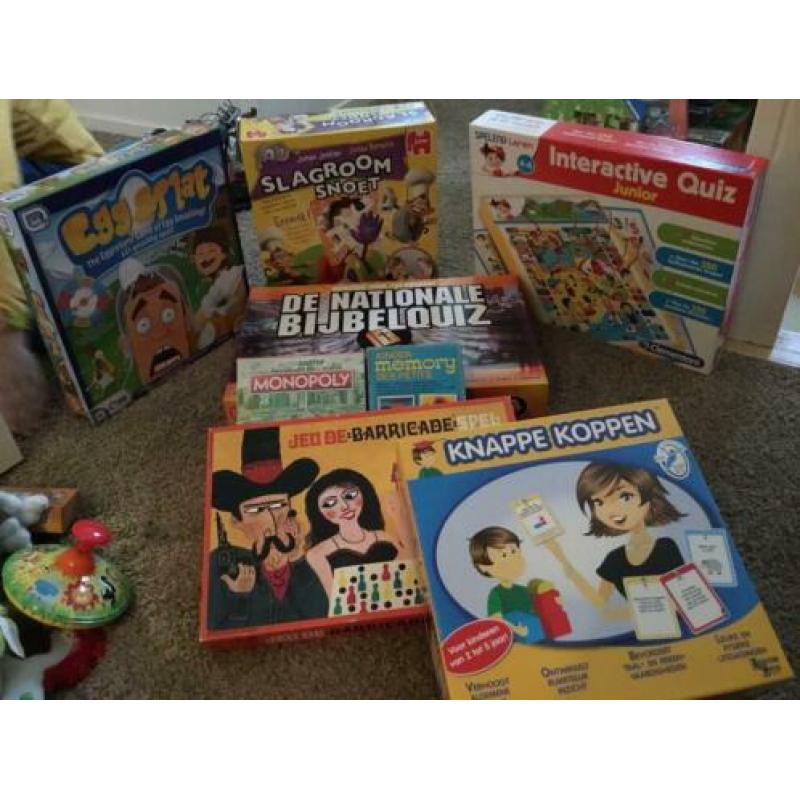 8 gezelschapsspellen