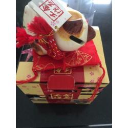 Nieuwe porseleinen Chinese spaarpot