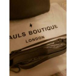 NIEUW Pauls Boutique London tas grijs slangenprint ORGINEEL!