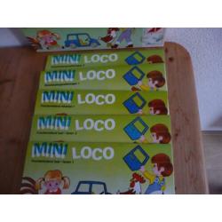 2 mini loco en 5 boekjes in doos.