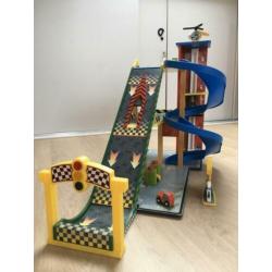 KidKraft Super Schans Raceset houten garage