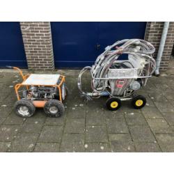 Spackspuit machine hama met keaser compressor 220v