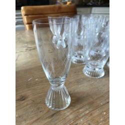 Glas servies kristal